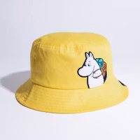 Nordic Buddies Moomin Bucket Hat, Moomin Adventure Yellow -  Circumference 54 cm