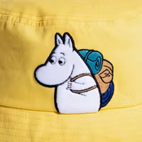 Nordic Buddies Moomin Bucket Hat, Moomin Adventure Yellow -  Circumference 54 cm