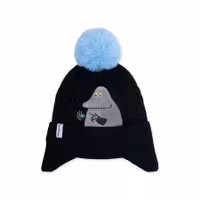 Nordic Buddies The Groke Winter Hat Beanie Kids, Black - 1,5-8 years