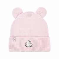 Nordic Buddies Moomintroll Winter Hat With Ears Kids, Pink - 1,5-8 years