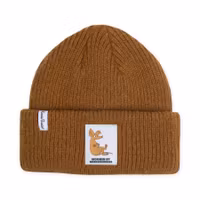 Nordic Buddies Sniff Winter Hat Beanie Kids, Brown - One Size Fits All