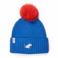 Nordic Buddies Moomintroll Winter Hat Beanie Kids, Blue - 1,5-8 years