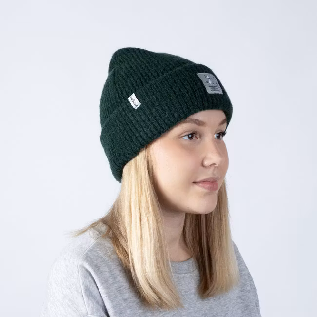Nordic Buddies Snufkin Wintermuts, Groen - Volwassene, one size fits all