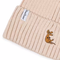 Nordic Buddies Sniff Winter Hat Beanie, Beige - Adult, one size fits all