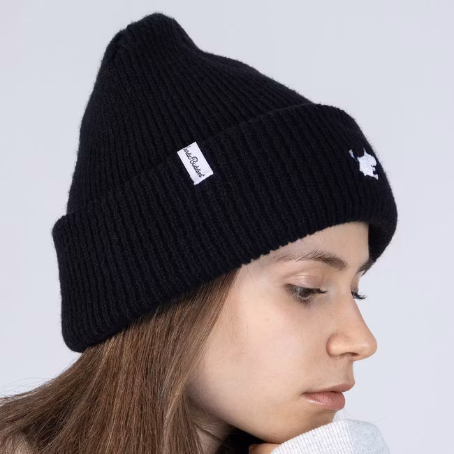 Nordic Buddies Moomin Classic Winter Hat Beanie, Black - Adult, one size fits all