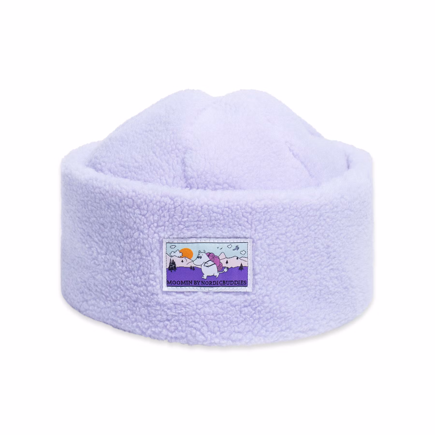 Nordic Buddies Moomintroll Fargo Beanie, Lilac - Adult, one size fits all