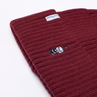 Nordic Buddies Little My Winter Hat Beanie, Burgundy - Adult, one size fits all