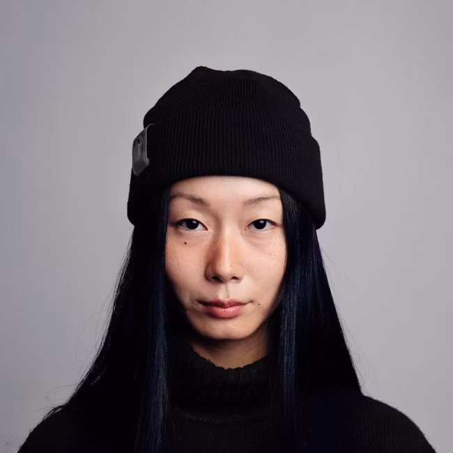 Nordic Buddies Moominpappa Winter Hat Beanie, Black - Adult, one size fits all