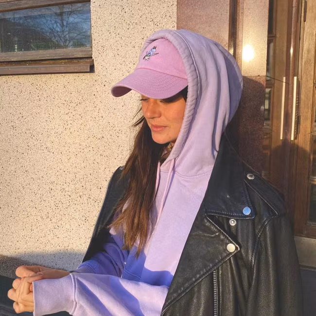 Czapka Nordic Buddies Snorkmaiden, liliowa – dla dorosłych, obwód 51-59 cm