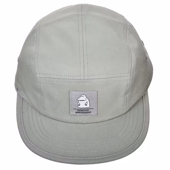 Nordic Buddies The Groke Five Panel Cap, Hellgrün – Erwachsene, Umfang 51–60 cm