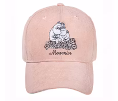 Nordic Buddies Moomin Love Satin Cap, Pink - Adult,  circumference 51-59cm