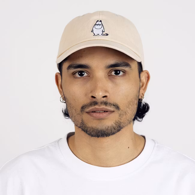 Nordic Buddies Moomintroll's Temper Cap, Light Sand - Adult,  circumference 51-59cm