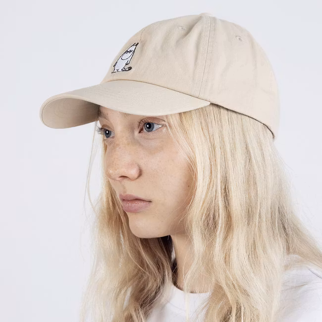 Nordic Buddies Moomintroll's Temper Cap, Light Sand - Adult,  circumference 51-59cm