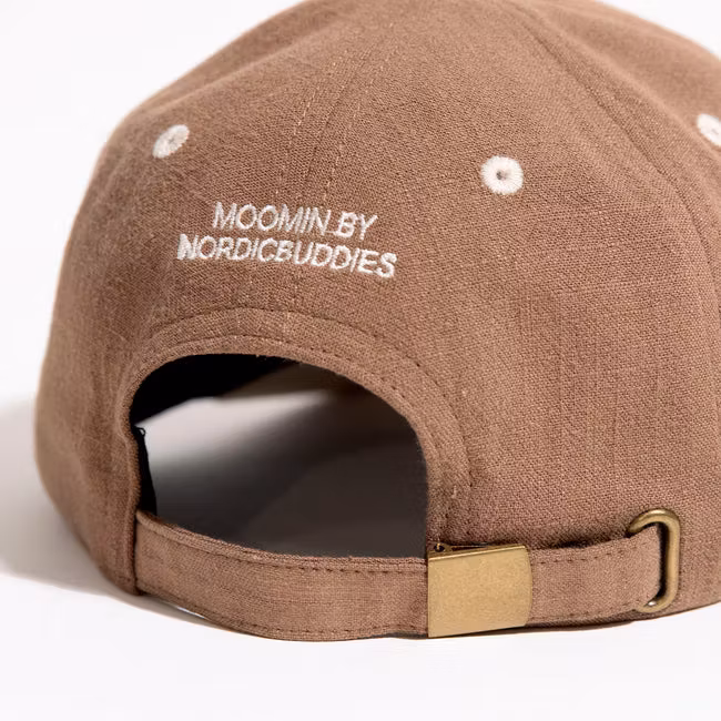 Nordic Buddies Moomintroll Camping Cap, Brown and Light Sand - Adult,  circumference 51-59cm