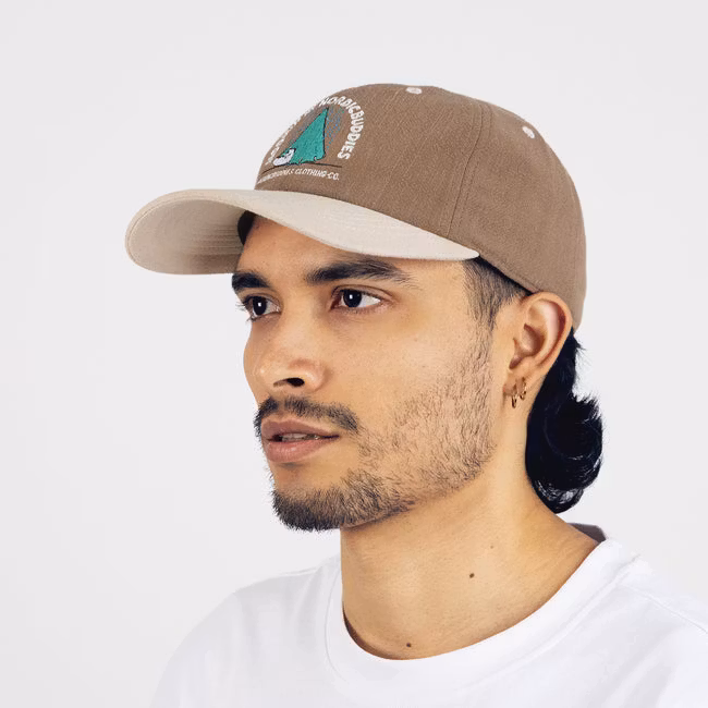 Nordic Buddies Moomintroll Camping Cap, Brown and Light Sand - Adult,  circumference 51-59cm