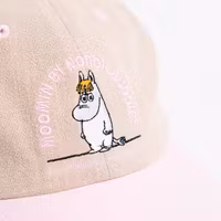 Nordic Buddies Snorkmaiden's Temper Cap, Beige and Light Pink - Adult, circumference 51-59cm