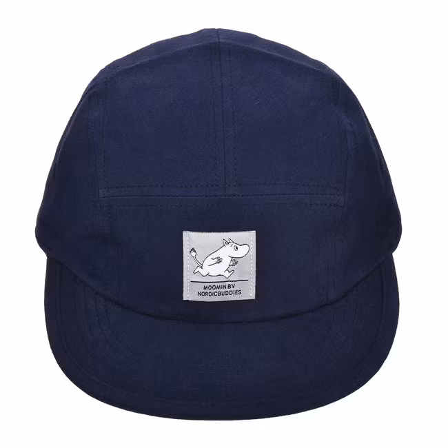 Nordic Buddies Moomintroll Five Panel Cap, Blue - Adult, circumference 51-60cm