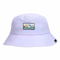 Nordic Buddies Moomintroll's Adventure Nylon Bucket Hat, Lilac - Adult, one size fits most