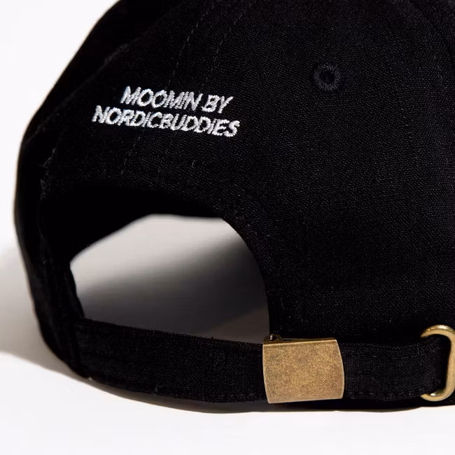 Nordic Buddies Sniff's Thoughts Cap, Black - Adult, circumference 51-59cm