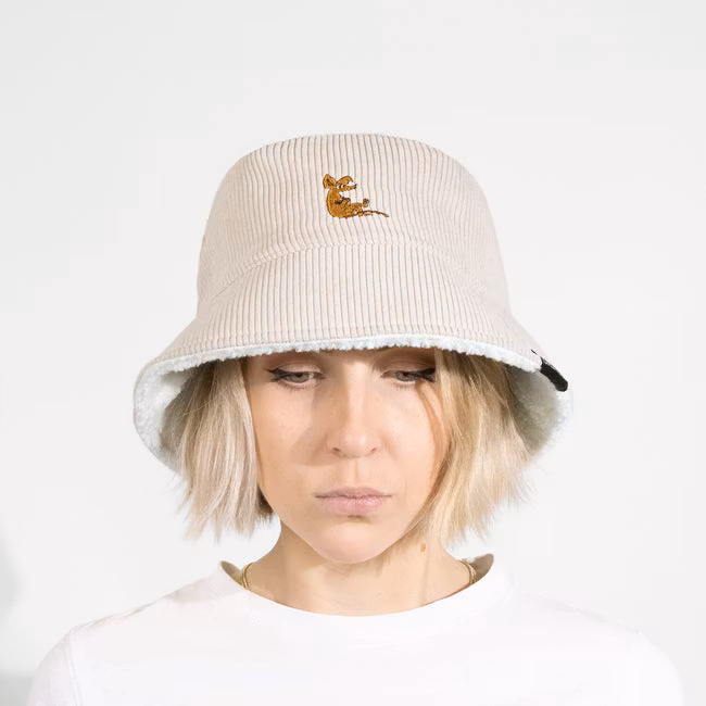 Kapelusz typu bucket hat Nordic Buddies Sniff Chilling Corduroy, fioletowy – dla dorosłych: obwód 51–59 cm