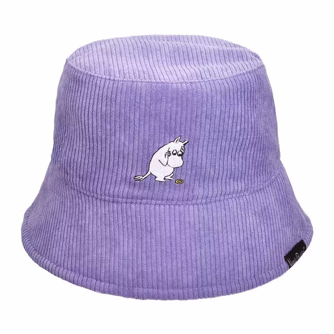 Nordic Buddies Mumintroll-Fußballhut mit Knöchelring aus Cord – Größe: Erwachsene, Einheitsgröße