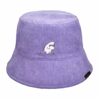 Nordic Buddies Moomintroll Ankle Ring Bucket Hat Corduroy - Size: Adult, one size fits most