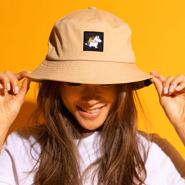 Chapeau bob Moomintroll Nordic Buddies, beige - Taille : adulte, taille unique