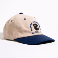 Nordic Buddies Stinky Plotting Cap, Light Sand and Navy - Adult: circumference 51-59cm