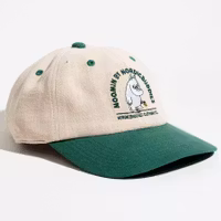 Nordic Buddies Moomintroll's Flower Cap, Beige and Dark Green - Adult: circumference 51-59cm