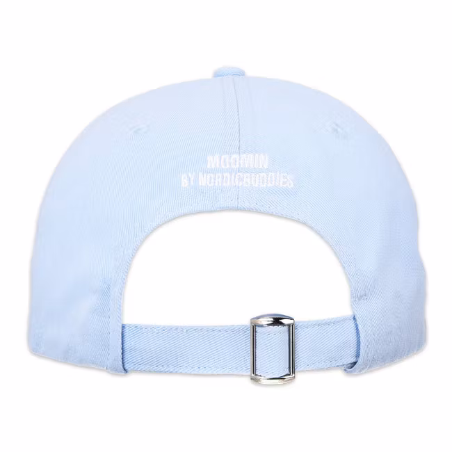 Nordic Buddies Moomintroll's Greeting Dad Cap, Light Blue - Adult: circumference 51-59cm