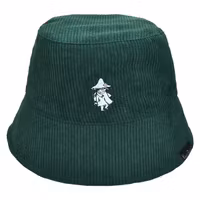 Nordic Buddies Snufkin Adventure Bucket Hat Corduroy, Green  - Adult: one size fits most