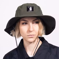 Nordic Buddies Snufkin Brimmer Hat, Green - Adult: one size fits most