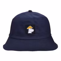 Nordic Buddies Moominpappa Bucket Hat, Navy - Adult: one size fits most