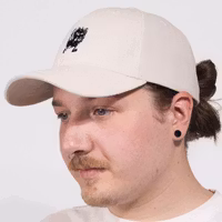 Nordic Buddies Stinky Corduroy Cap, Off-white - Adult, circumference 51-60cm