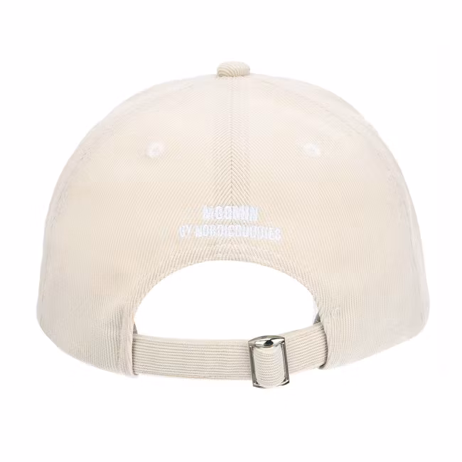 Gorra de pana apestosa Nordic Buddies, color blanco roto, para adultos, circunferencia 51-60 cm