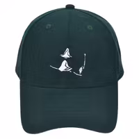 Nordic Buddies Snufkin Corduroy Cap, Green - Adult, circumference 51-60cm