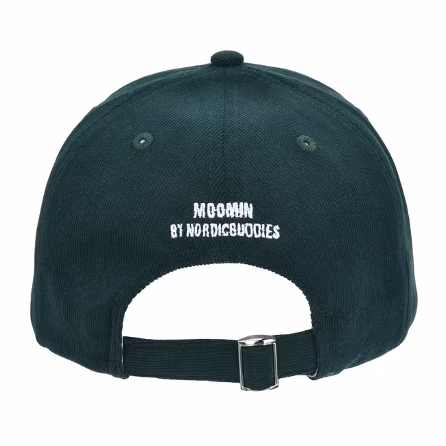 Nordic Buddies Snufkin Corduroy Cap, Green - Adult, circumference 51-60cm