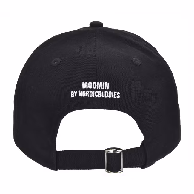 Nordic Buddies Moominpappa Cap, Black - Adult, circumference 51-60cm