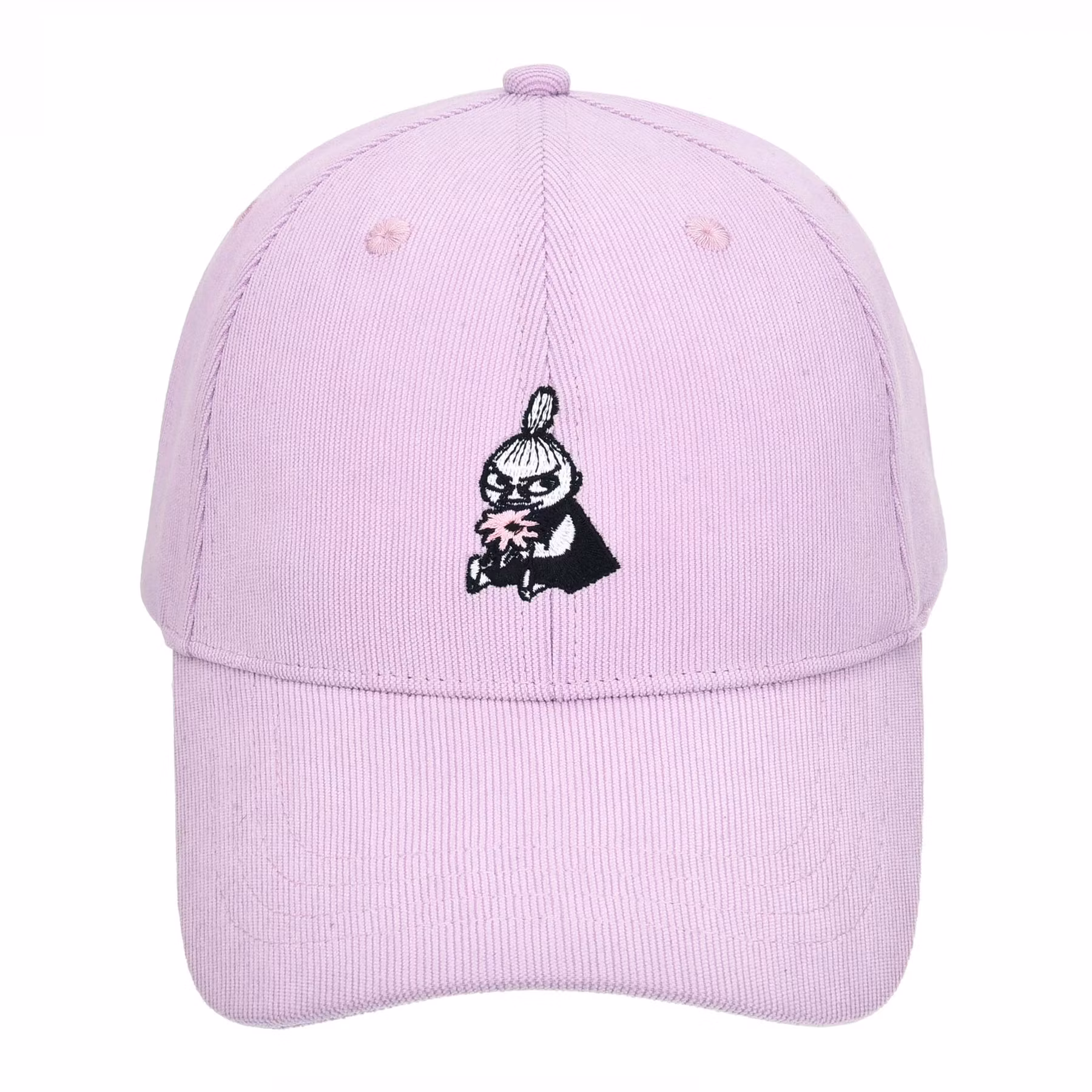 Nordic Buddies Little My Corduroy Cap, Roze - Volwassene, omtrek 51-59 cm