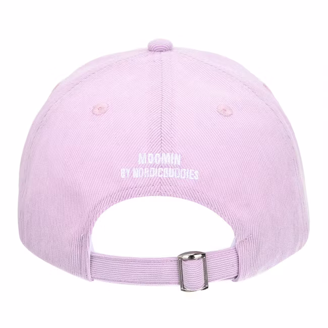 Nordic Buddies Little My Corduroy Cap, Roze - Volwassene, omtrek 51-59 cm