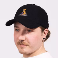 Nordic Buddies Sniff Corduroy Cap, Black - Adult, circumference 51-59 cm