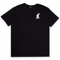 Nordic Buddies Moomintroll Weightlifting T-Shirt Unisex, Black
