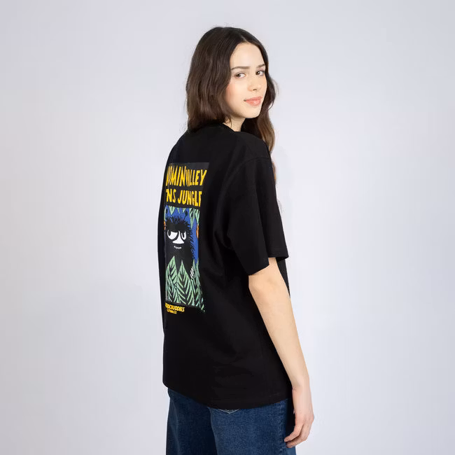Koszulka Nordic Buddies Moomin 80 Heavy Stinky, czarna