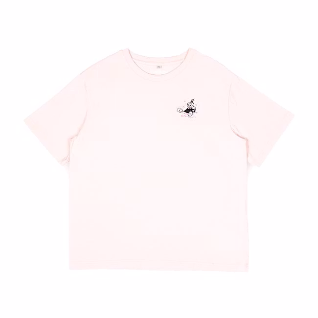 Koszulka Nordic Buddies Little My Painting damska, jasnoróżowa