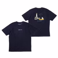 Nordic Buddies Organic Premium T-Shirt Moominpappa, Navy