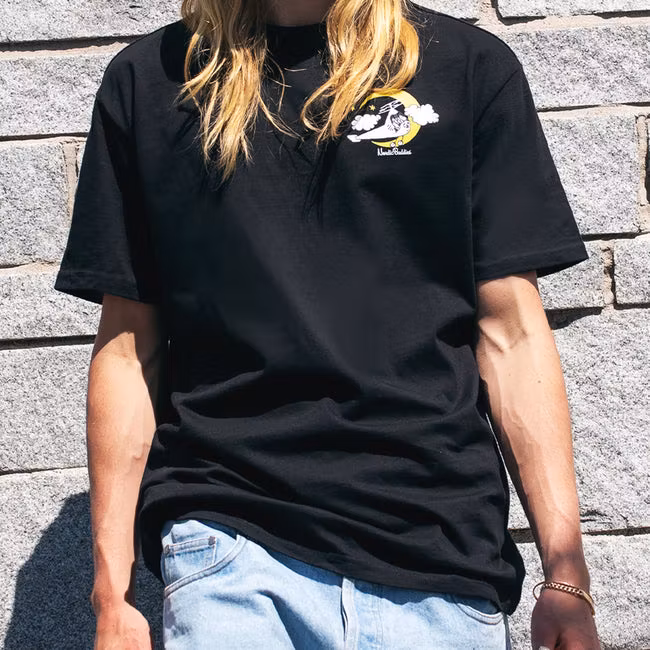 Nordic Buddies T-Shirt Mumin, Schwarz