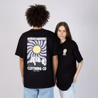 Nordic Buddies Hattifatteners Adventure T-Shirt, Black