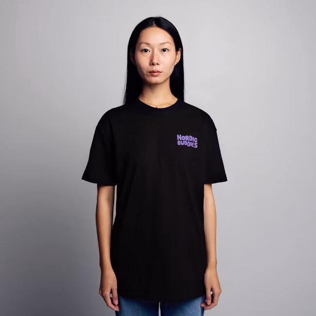 Nordic Buddies T-Shirt Groke, Black