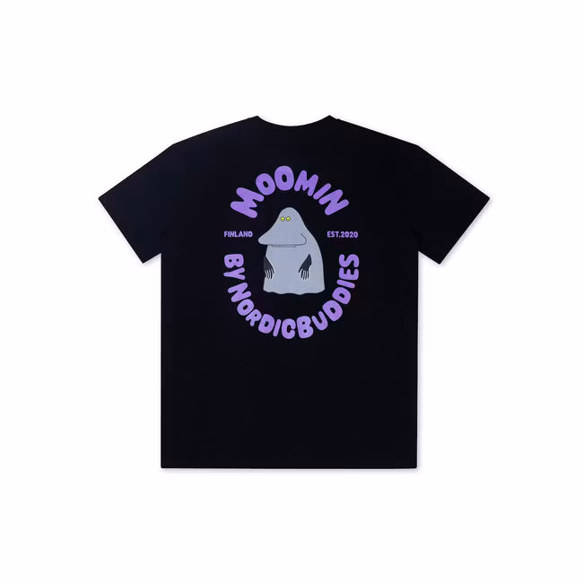 Nordic Buddies T-Shirt Groke, Black