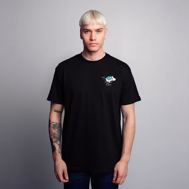 Koszulka Nordic Buddies Moomintroll, czarna